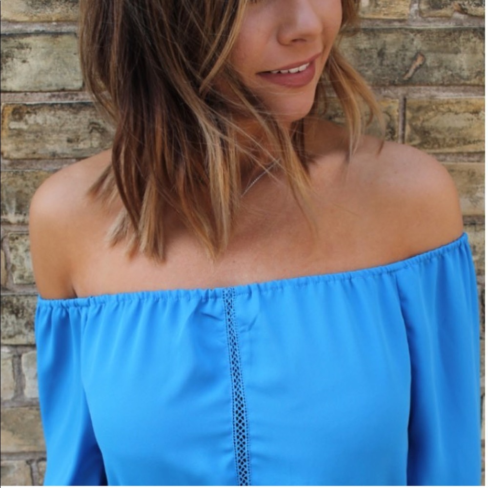 Off the shoulder shirt